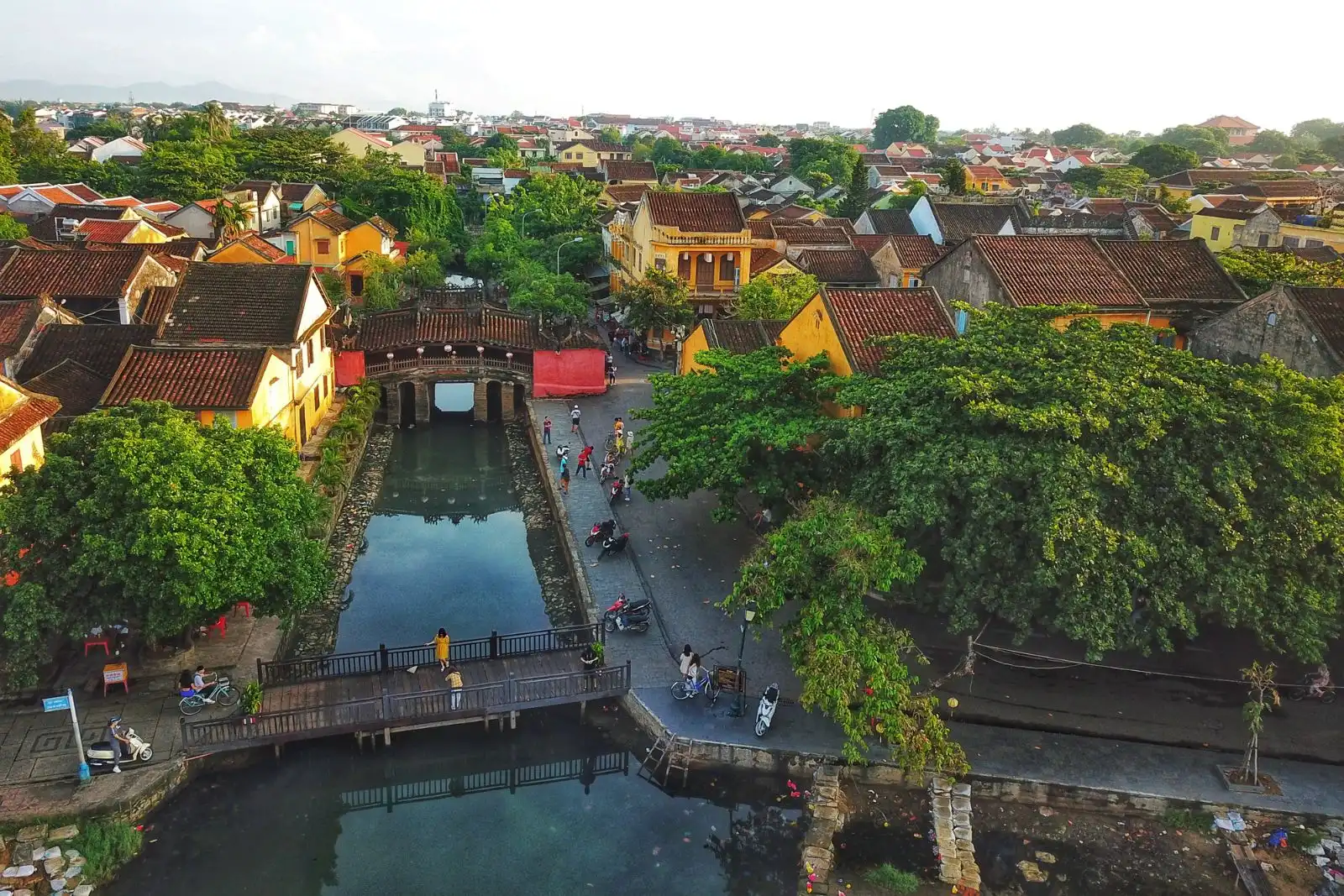 Hoi An ancient town from the air