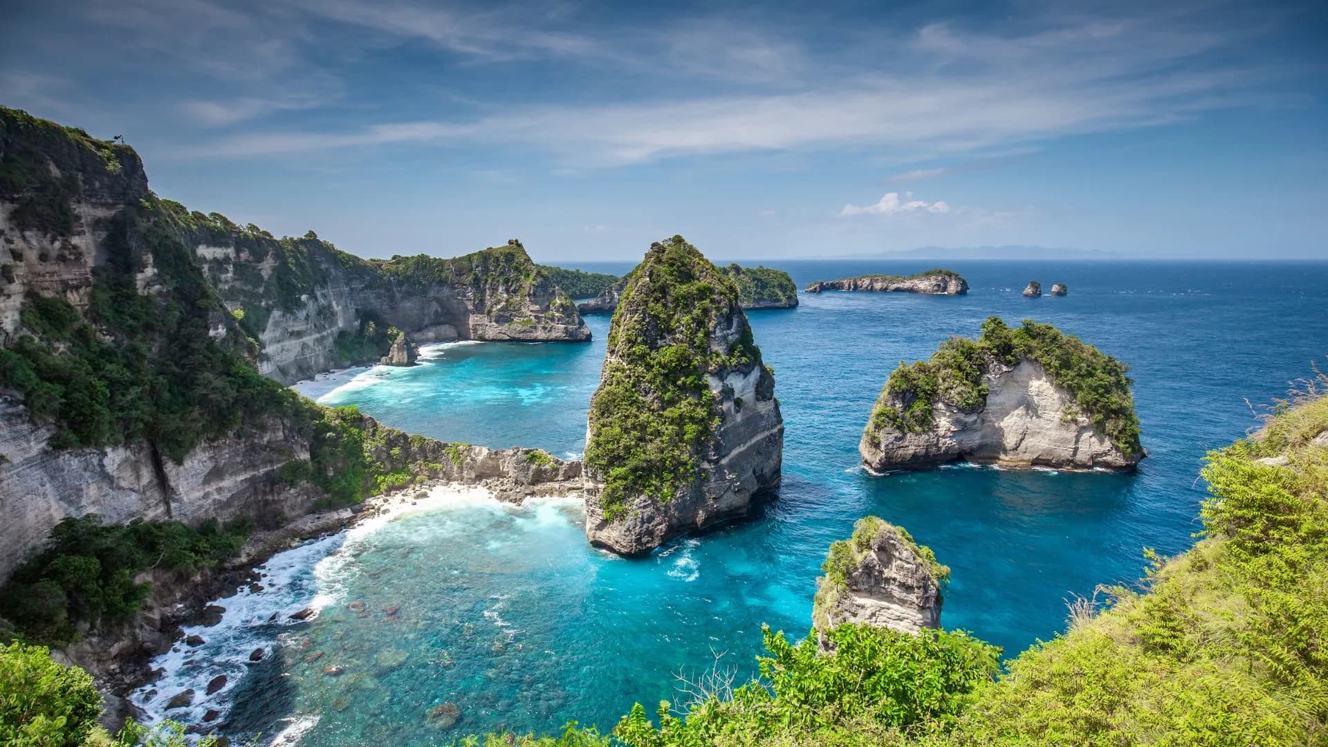 The Thousand Islands viewpoint on Nusa Penida
