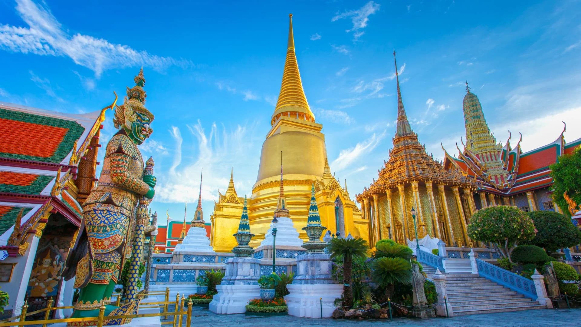 Wat Phra Kaew in Bangkok, Thailand