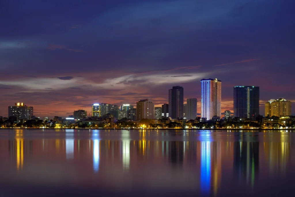 Hanoi city nightlife