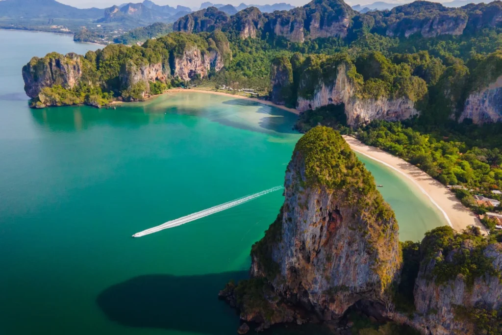 Railey Beach in Krabi Province - Thailand